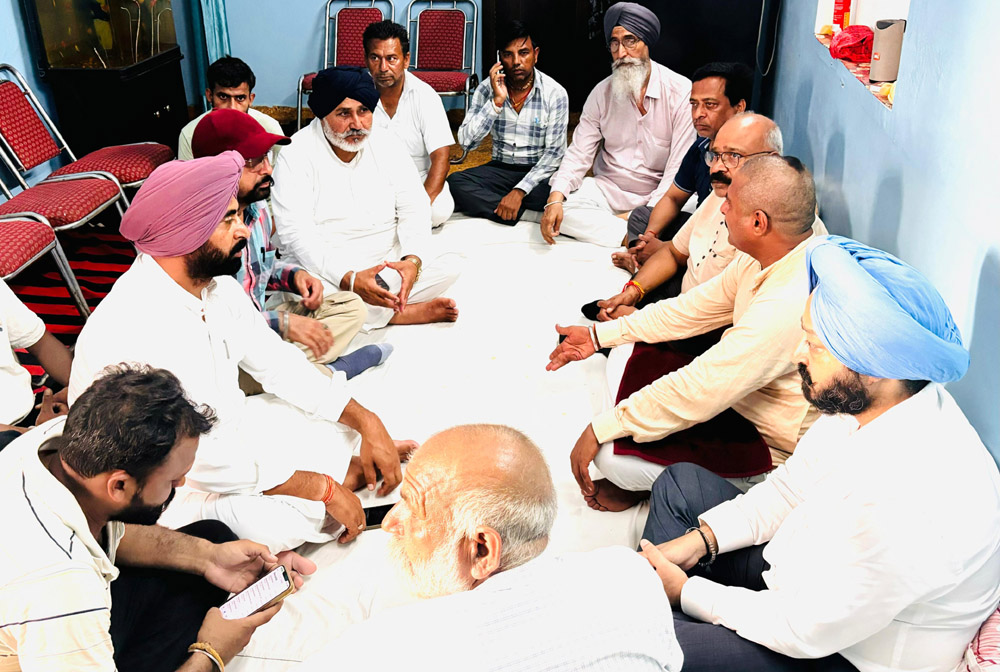ਤਰੀ ਚੇਤਨ ਸਿੰਘ ਜੌੜਾਮਾਜਰਾ ਨੇ ਤੇਜਿੰਦਰ ਮਹਿਤਾ ਨਾਲ ਪ੍ਰਗਟਾਇਆ ਦੁਖ